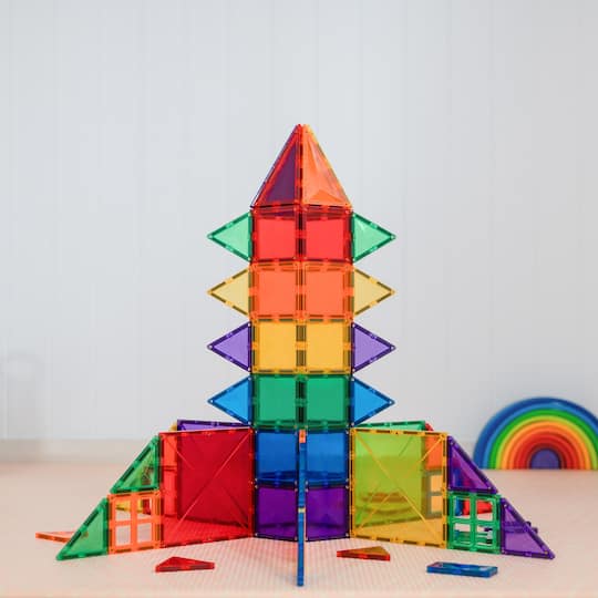 Connetix® Magnetic Tiles Rainbow Creative Set